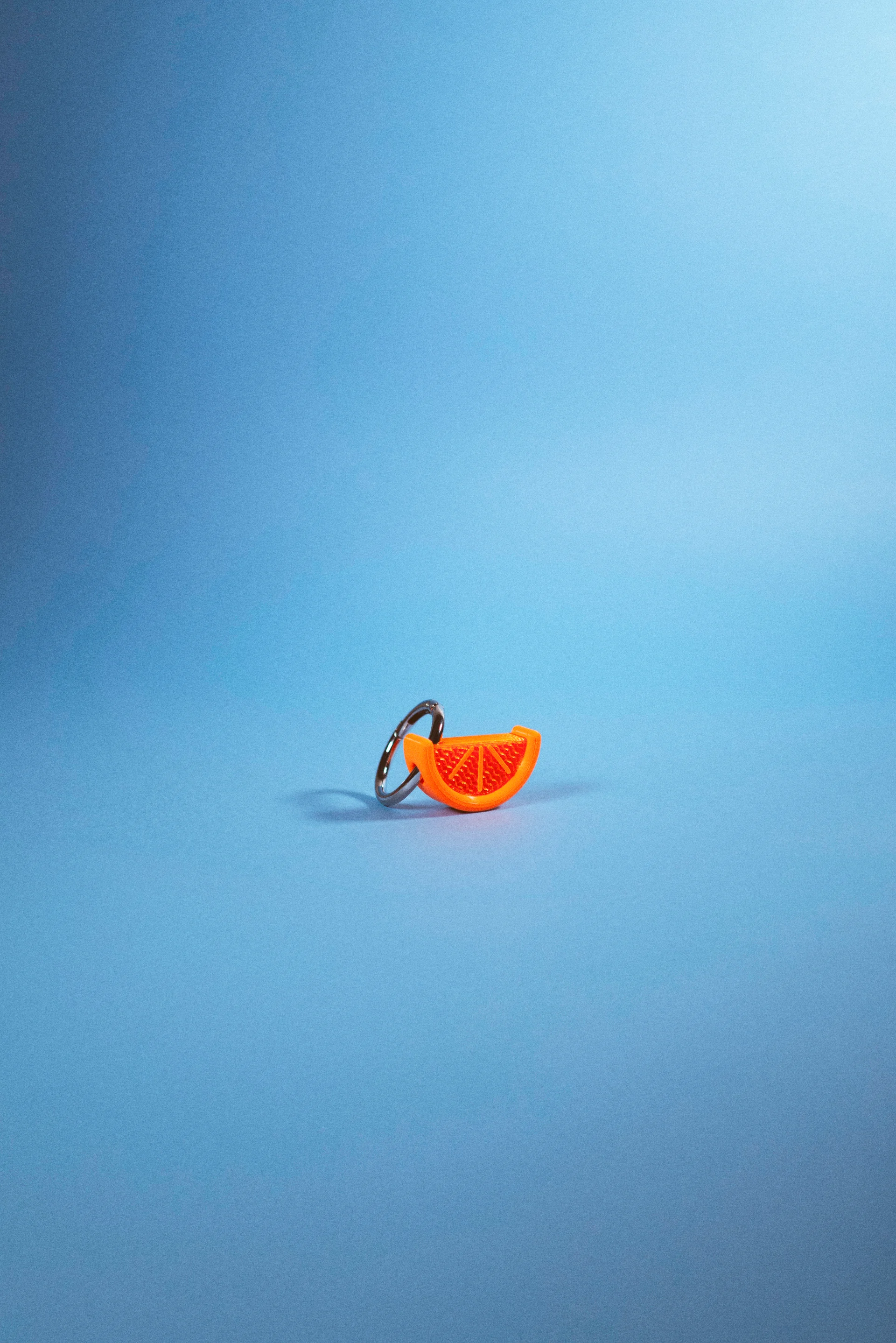 Orange Wedge Charm