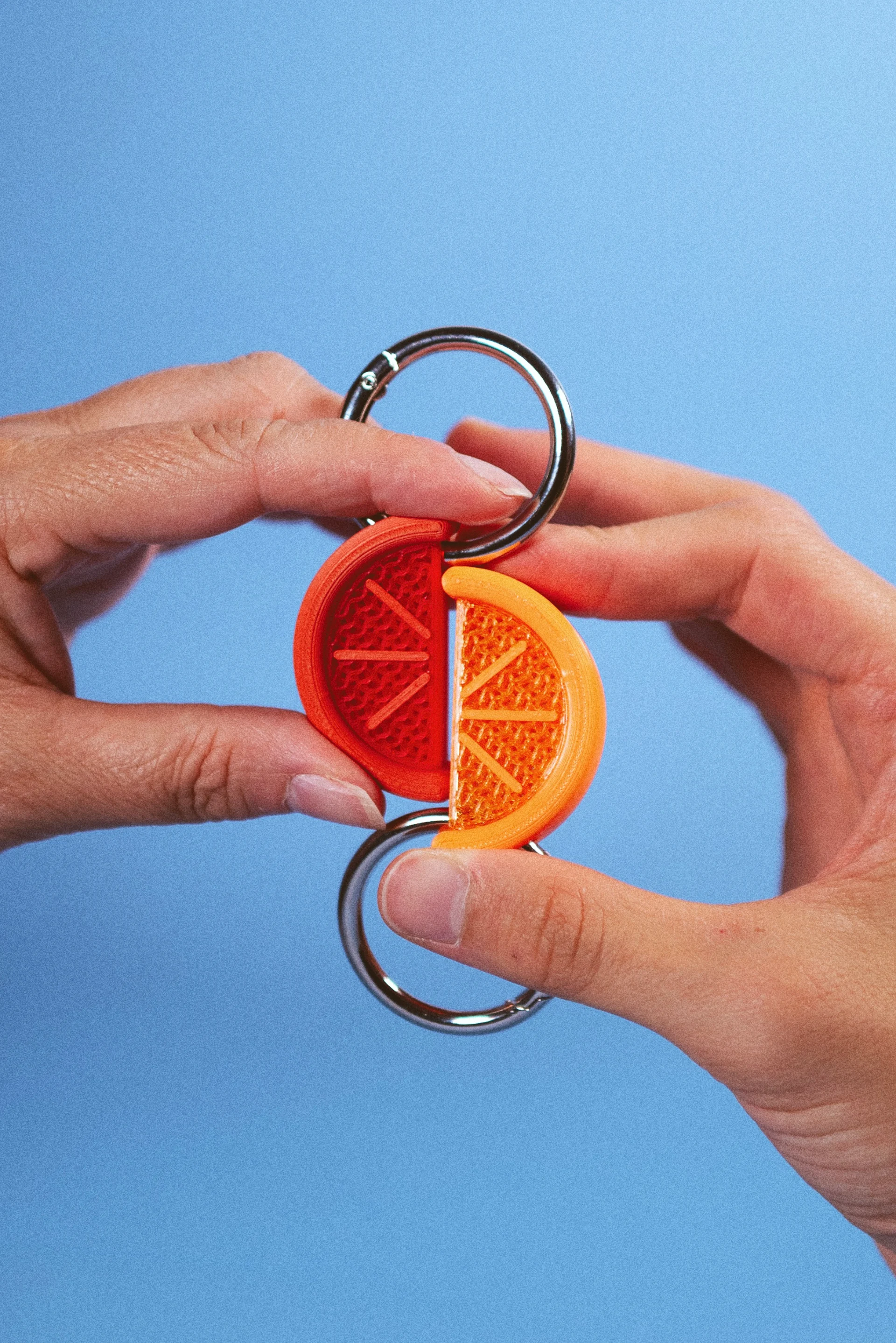 Orange Wedge Charm